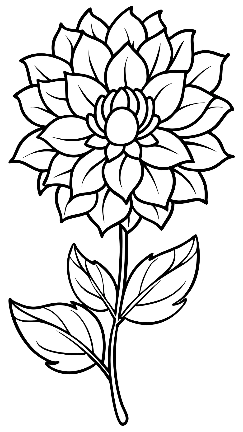 coloriages de fleurs gratuites imprimables